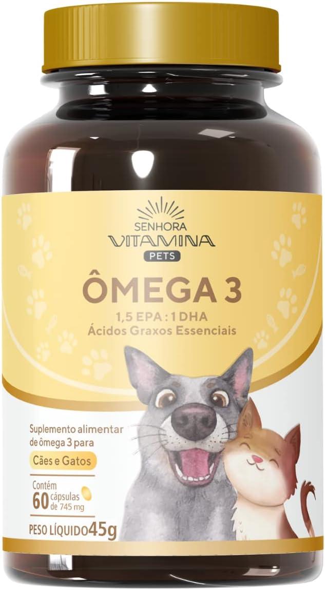 Ômega 3 Pets: Nosso Suplemento Ideal Para Cães e Gatos