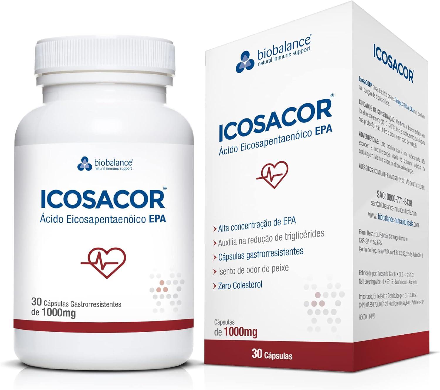 Nossa análise do Biobalance Icosacor EPA 1G: ômega-3 eficaz e suave