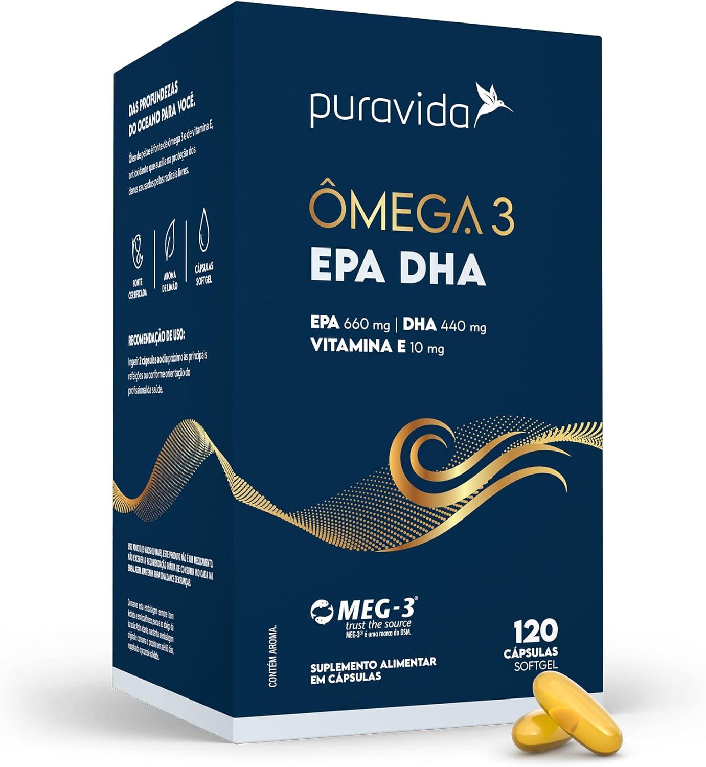 Nossa experiência com Puravida Ômega 3 EPA DHA + Vitamina E: qualidade e benefícios reais