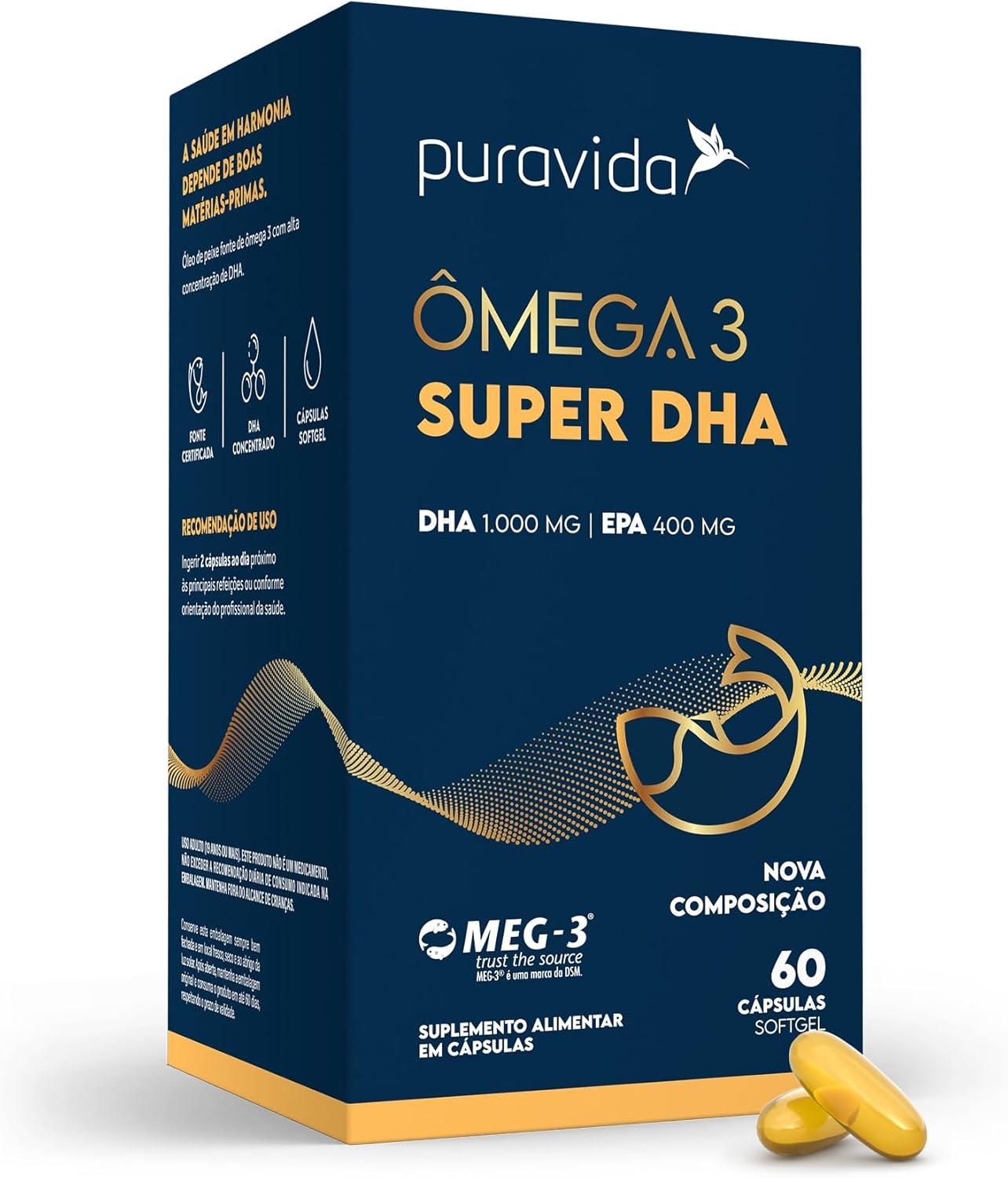 Nosso Veredito Sobre Omega 3 Super DHA Fraco 60 Cápsulas