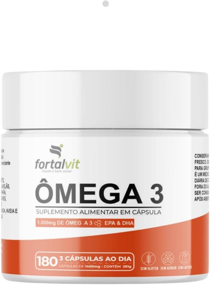 Nosso Review do Ômega 3 Fortalvit: Potência e Longa Duração Garantidas