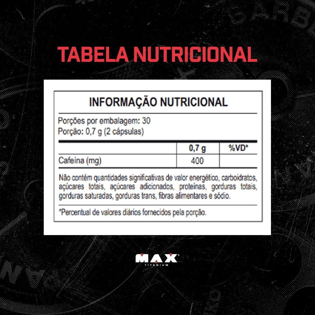 Max Titanium Fire Black: Energia e Foco para Queima de Gordura