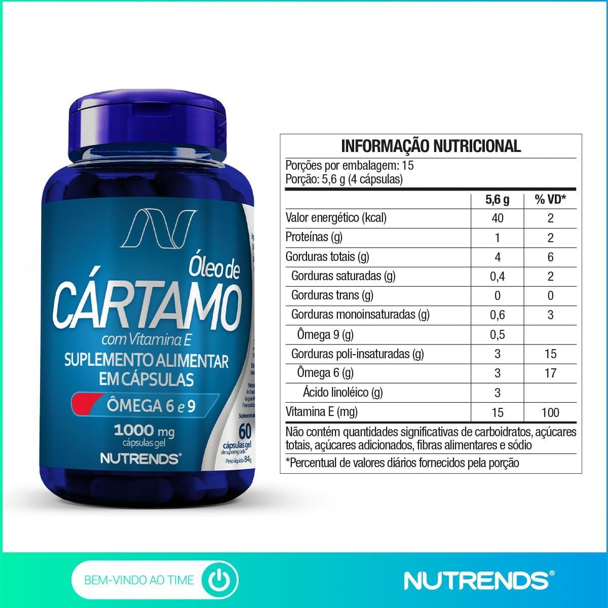 Nutrends Óleo de Cártamo: Nosso olhar sobre saúde e bem-estar