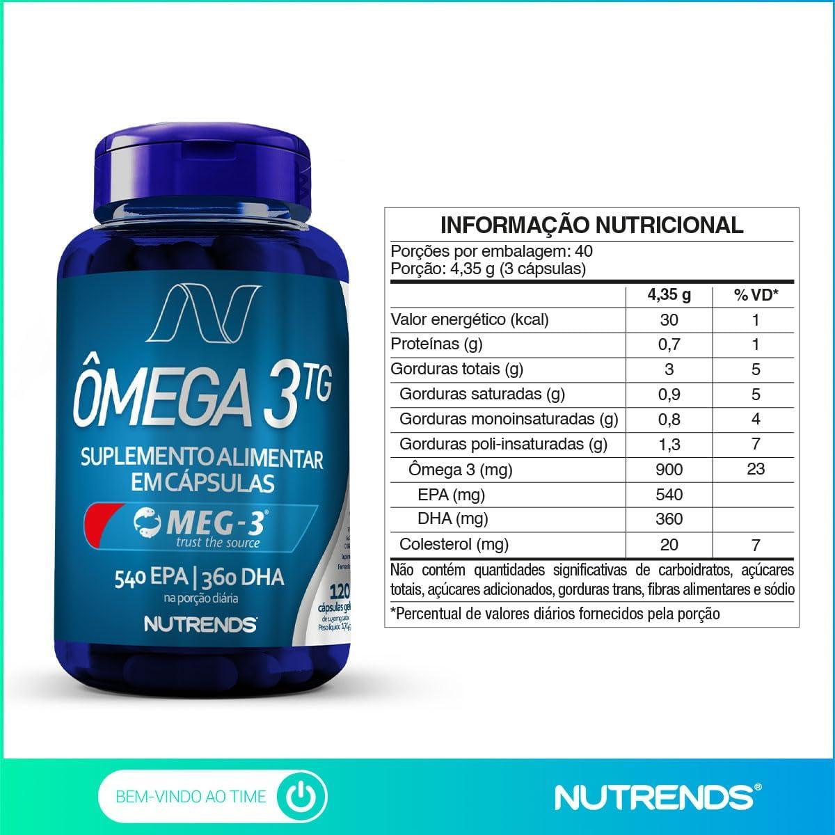 Nutrends Ômega 3 EPA/DHA: Nossa Avaliação Completa e Imparcial