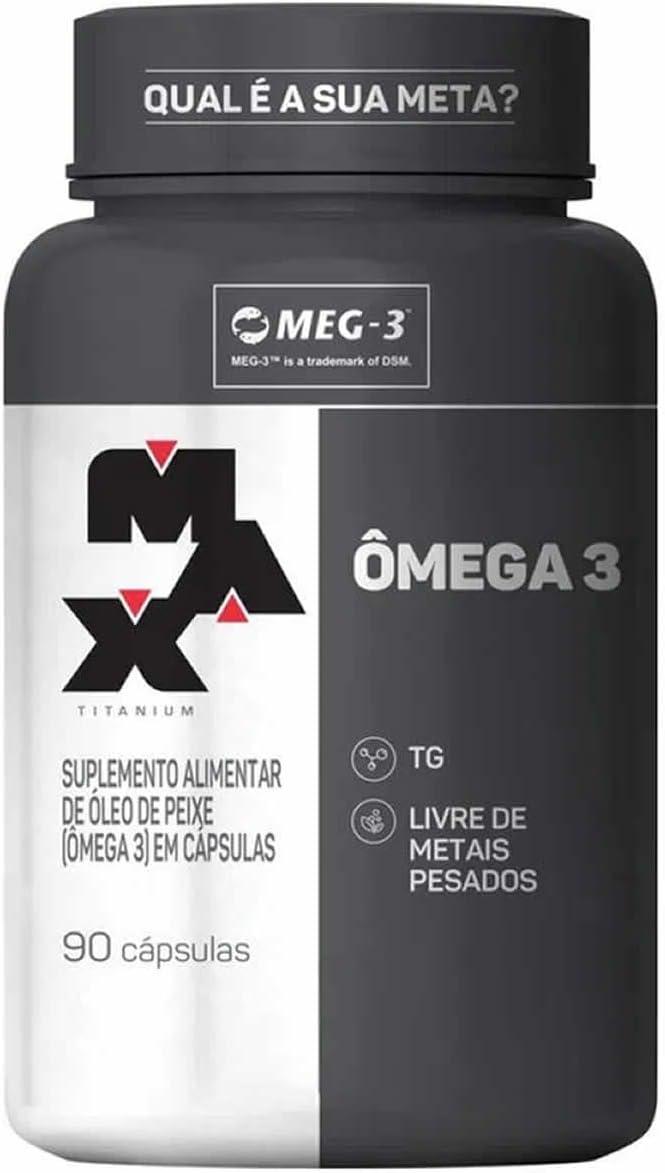 Ômega 3 Max Titanium: Nossa Experiência com 90 Cápsulas Essenciais
