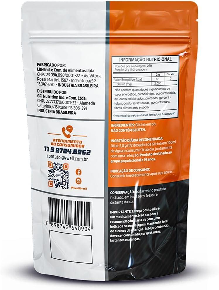 Nossa Avaliação da Glicina 4well 500g: Qualidade e Eficácia