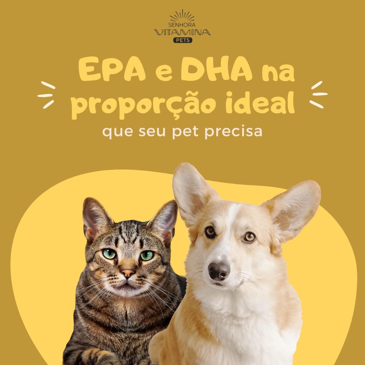 Ômega 3 Pets: Nosso Suplemento Ideal Para Cães e Gatos