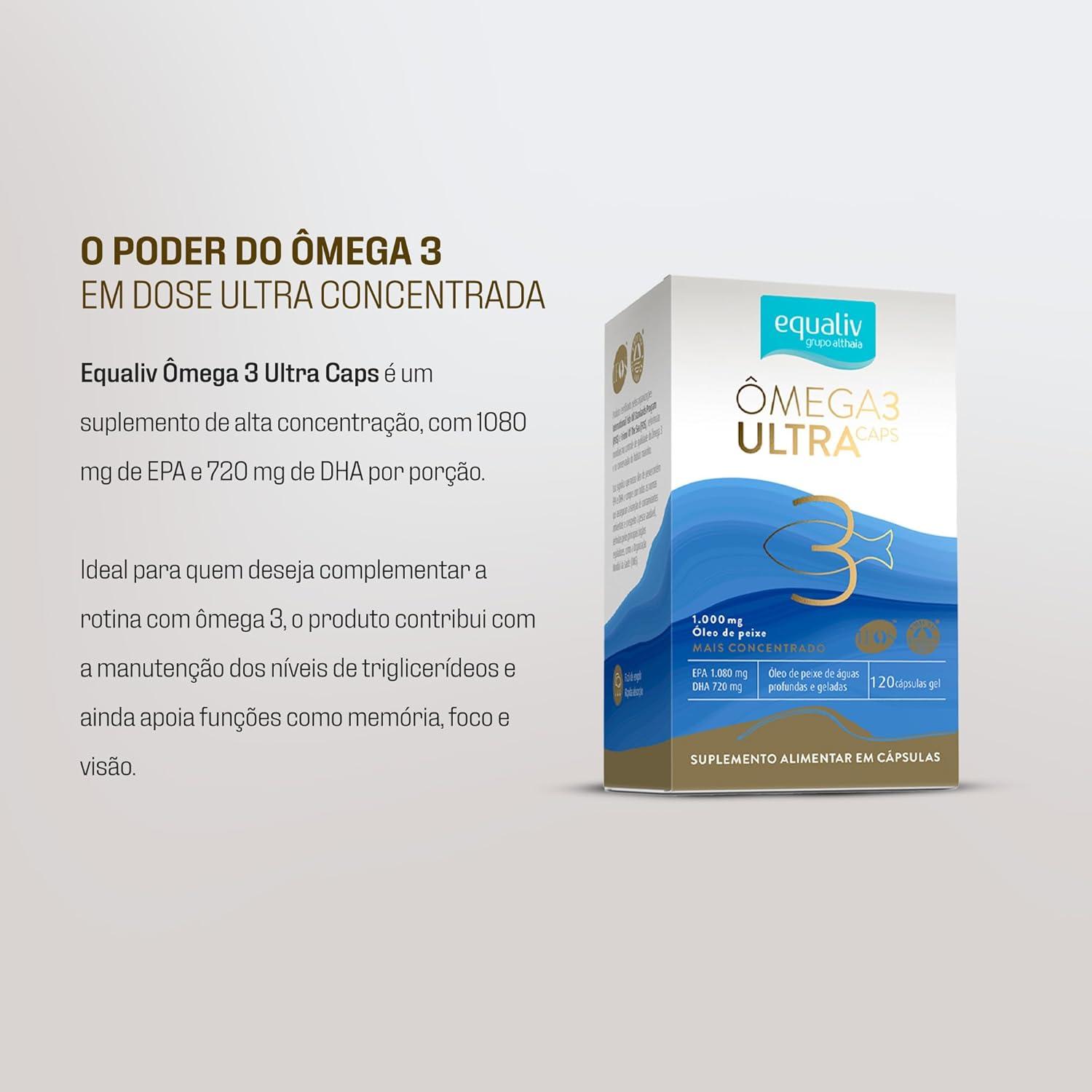 Equaliv Ômega 3 Ultra Caps: Cuidado Completo para Nosso Bem-Estar