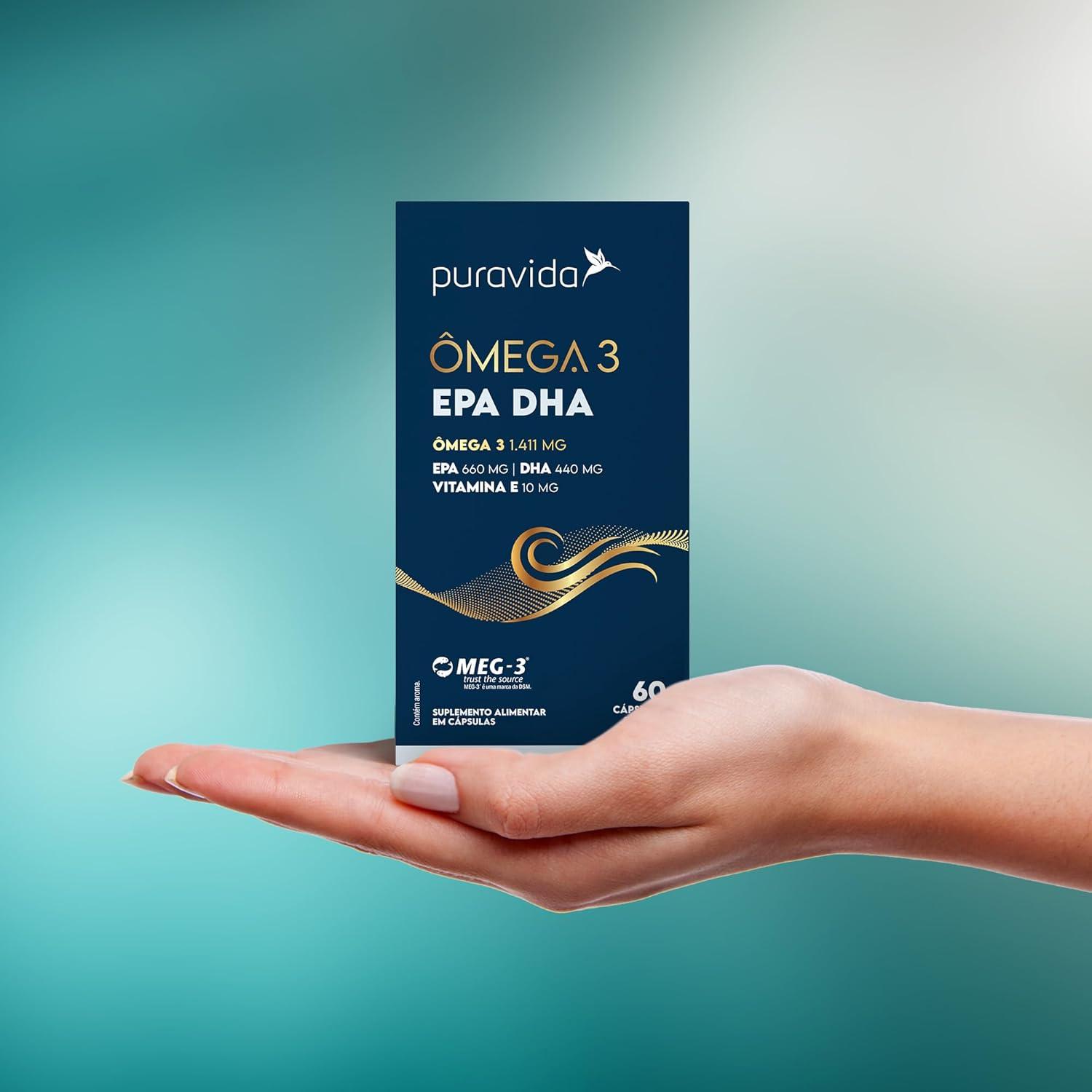 Nosso olhar sobre o Ômega 3 EPA DHA Puravida: qualidade e pureza garantidas