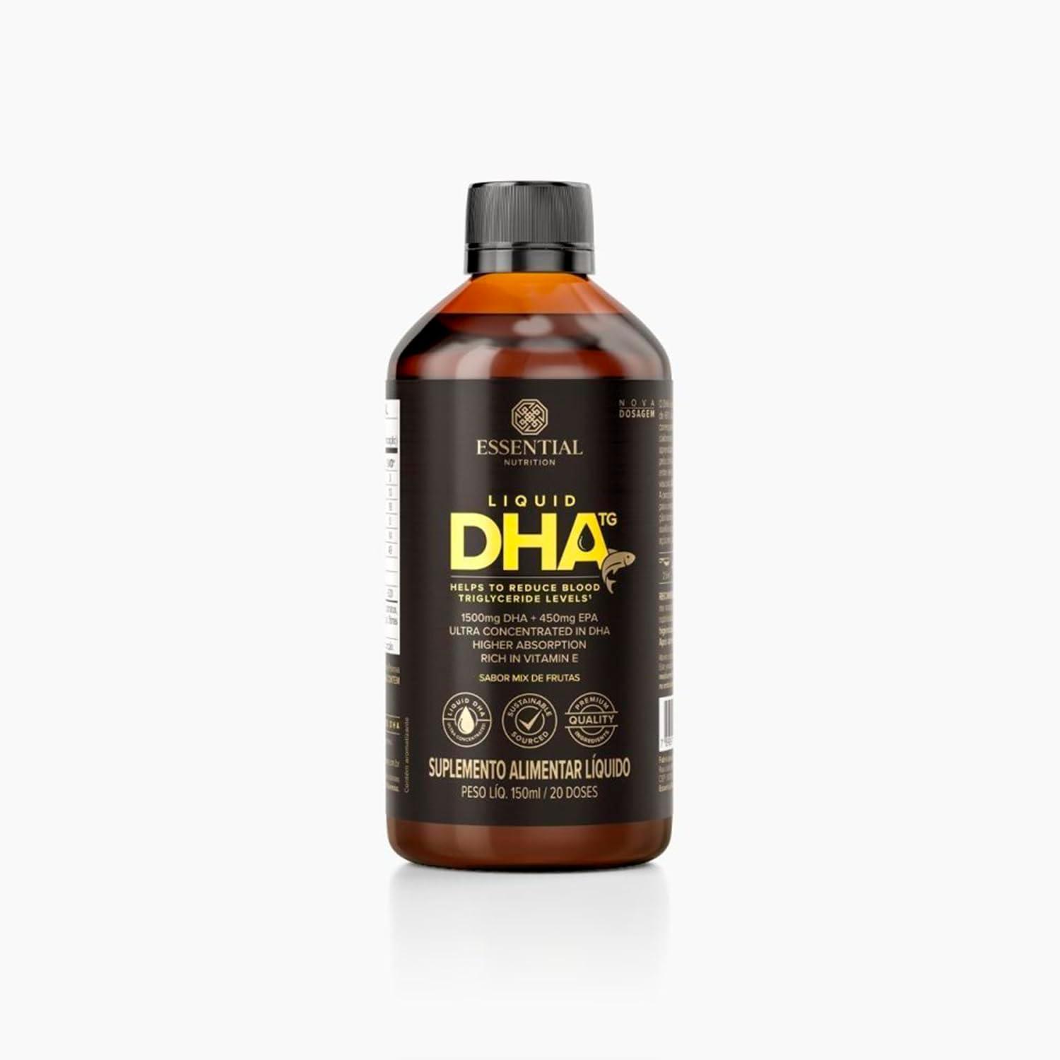 Nosso Veredito sobre Liquid DHA TG 150ml da Essential Nutrition