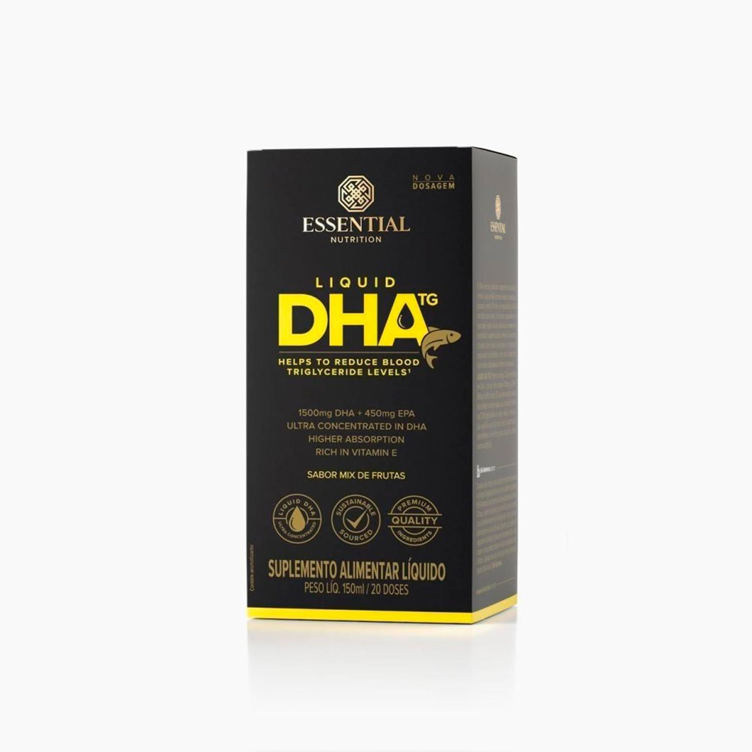 Nosso Veredito sobre Liquid DHA TG 150ml da Essential Nutrition