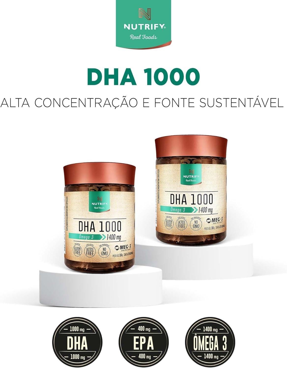 Nossa análise do Vitamina DHA 1000 Nutrify: Sustentável e eficaz