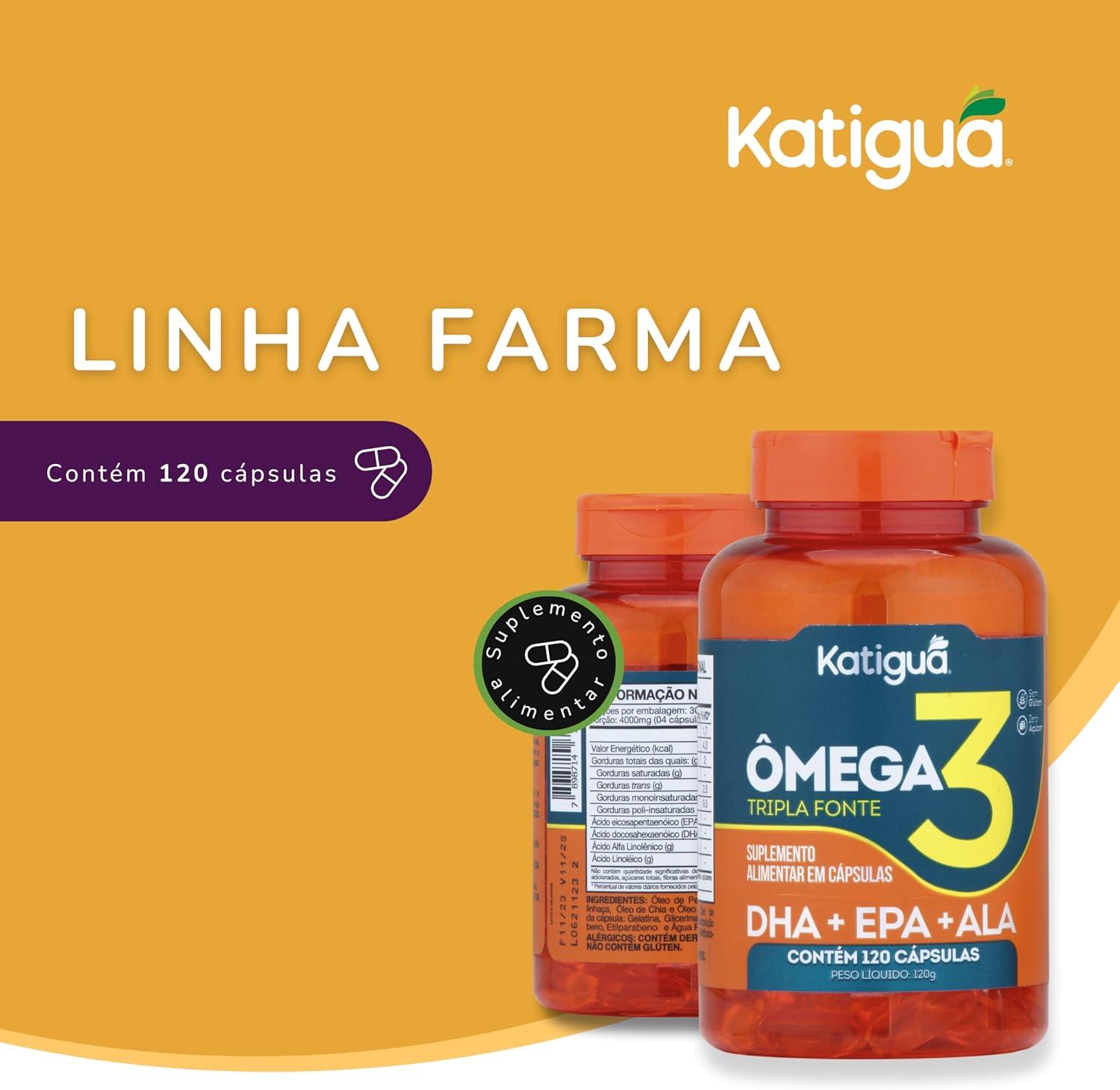 Nossa avaliação do Katiguá Ômega 3 Tripla Fonte: benefícios e uso diário