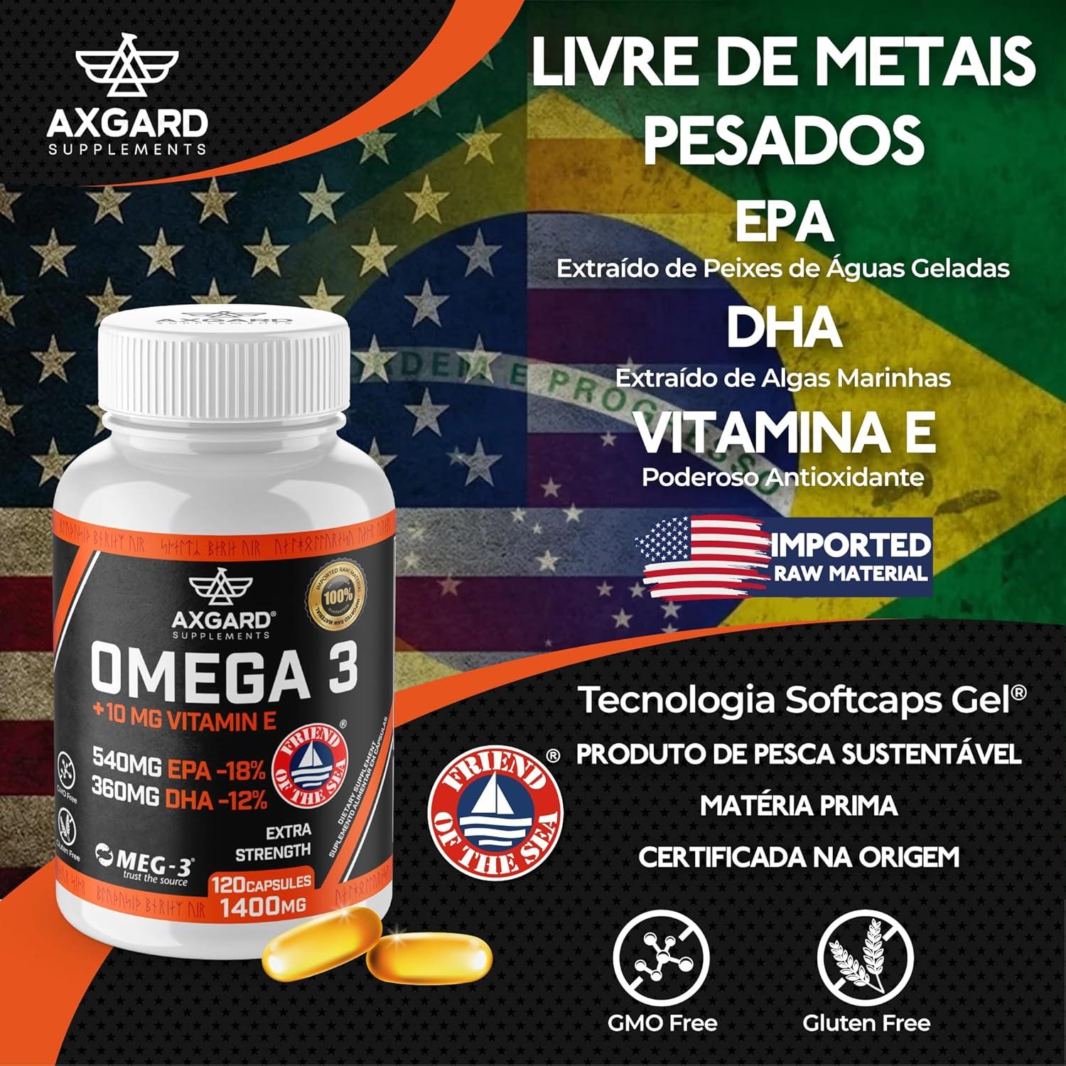 Nossa análise do Omega 3 EPA DHA + Vitamina E: Saúde e Sustentabilidade em Cápsulas