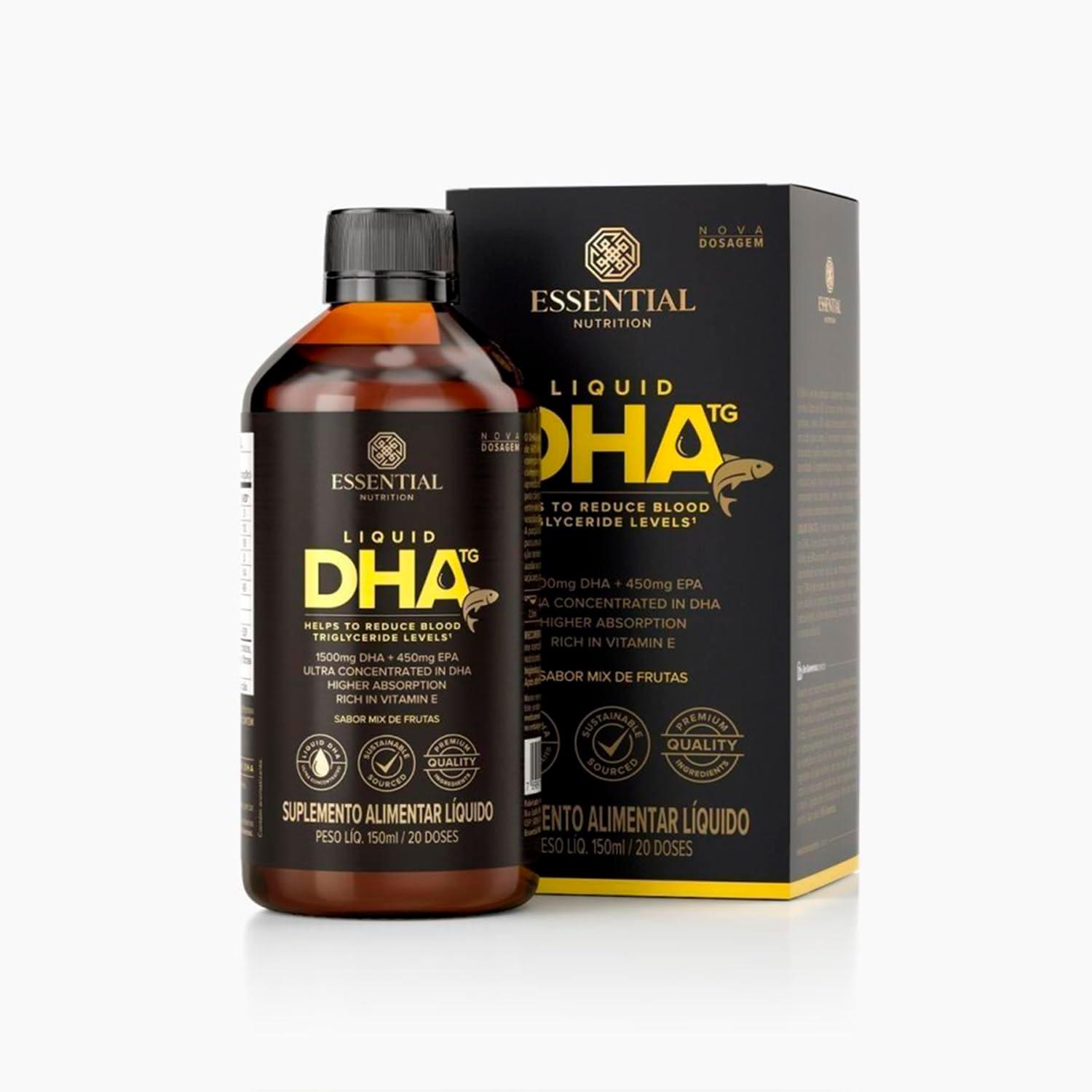 Nosso Veredito sobre Liquid DHA TG 150ml da Essential Nutrition