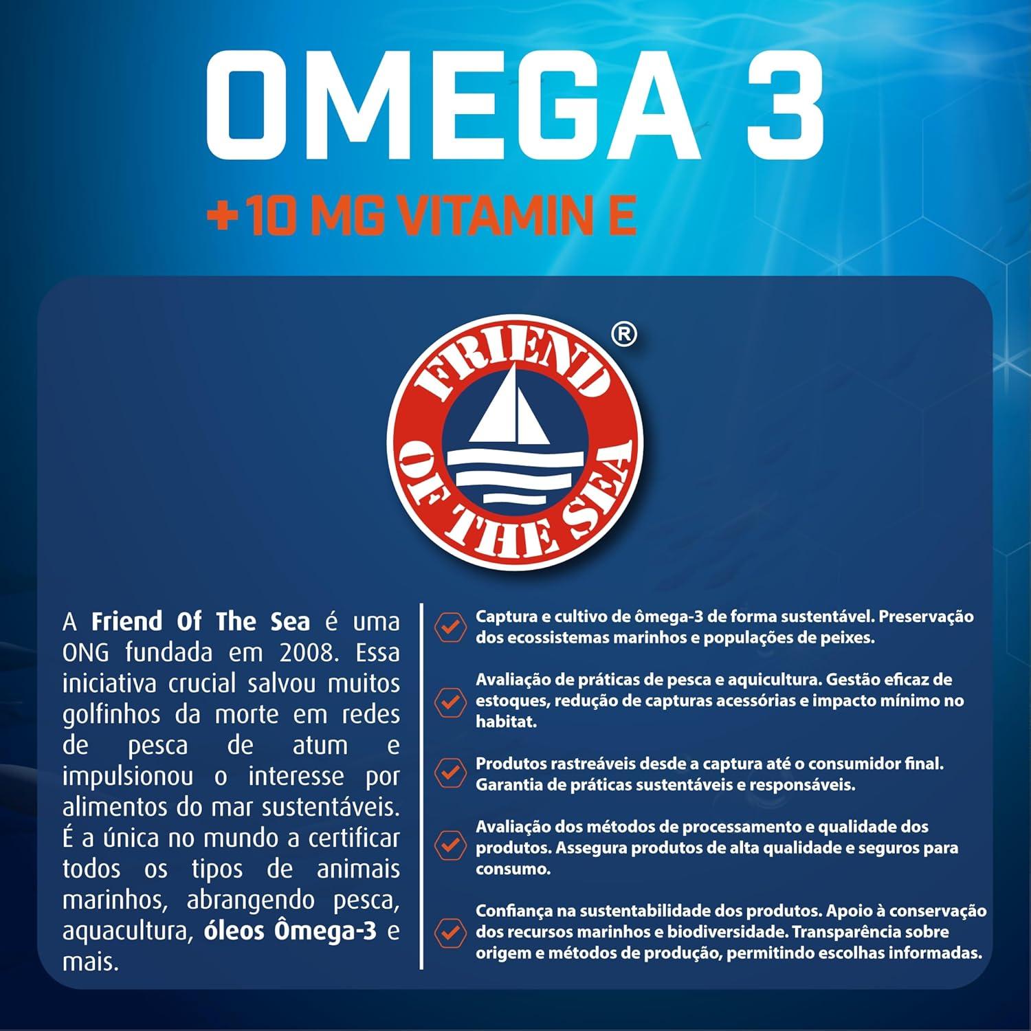 Nossa análise do Omega 3 EPA DHA + Vitamina E: Saúde e Sustentabilidade em Cápsulas