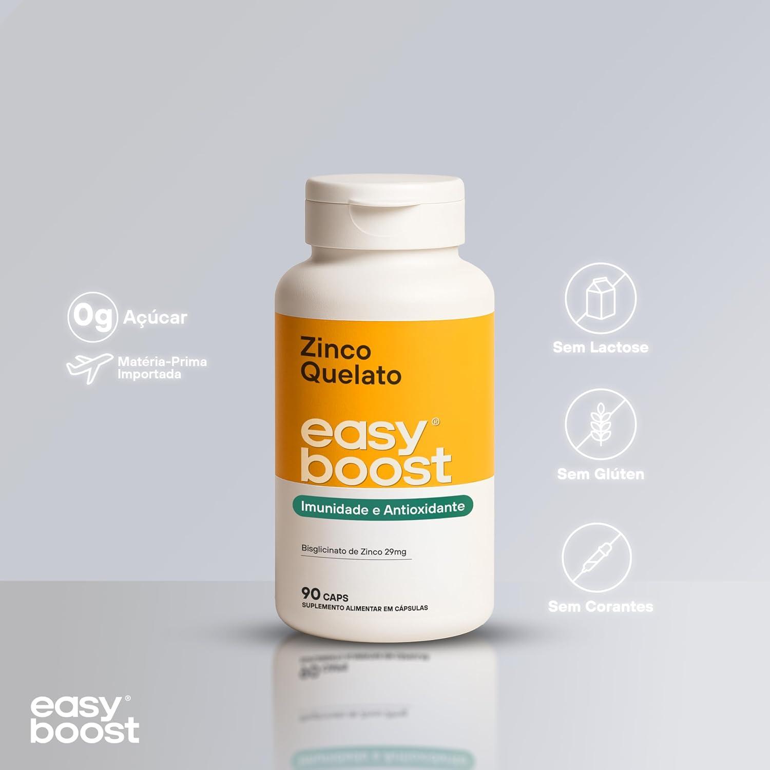 Nosso olhar sincero sobre Zinco Quelato Easy Boost: benefícios e qualidade
