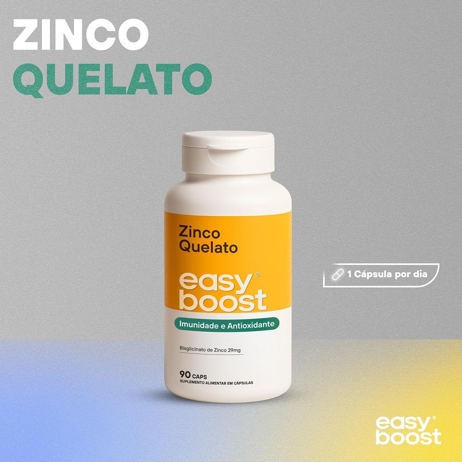 Nosso olhar sincero sobre Zinco Quelato Easy Boost: benefícios e qualidade