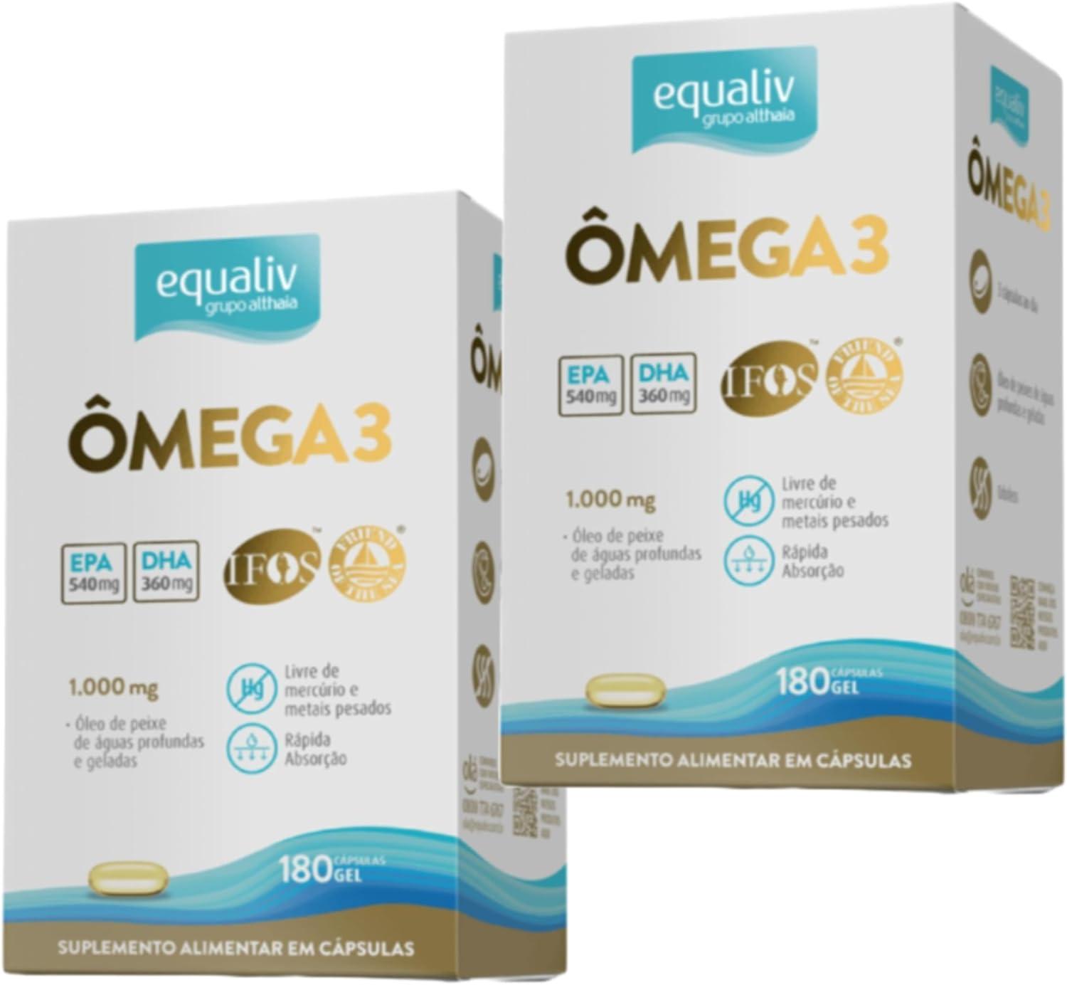 Nosso Veredito: Omega 3 Equaliv em 360 Cápsulas Gel Eficazes