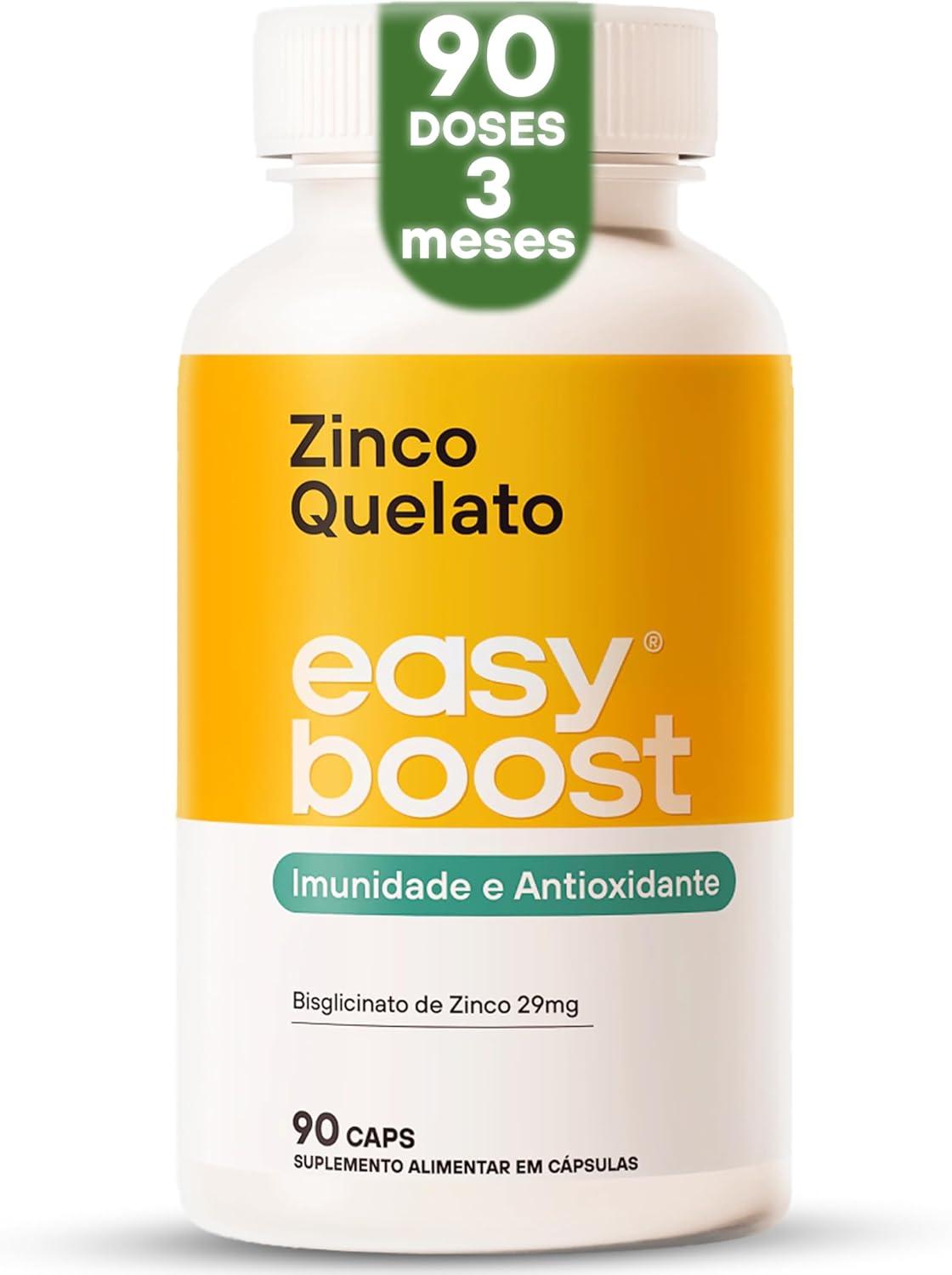 Nosso olhar sincero sobre Zinco Quelato Easy Boost: benefícios e qualidade