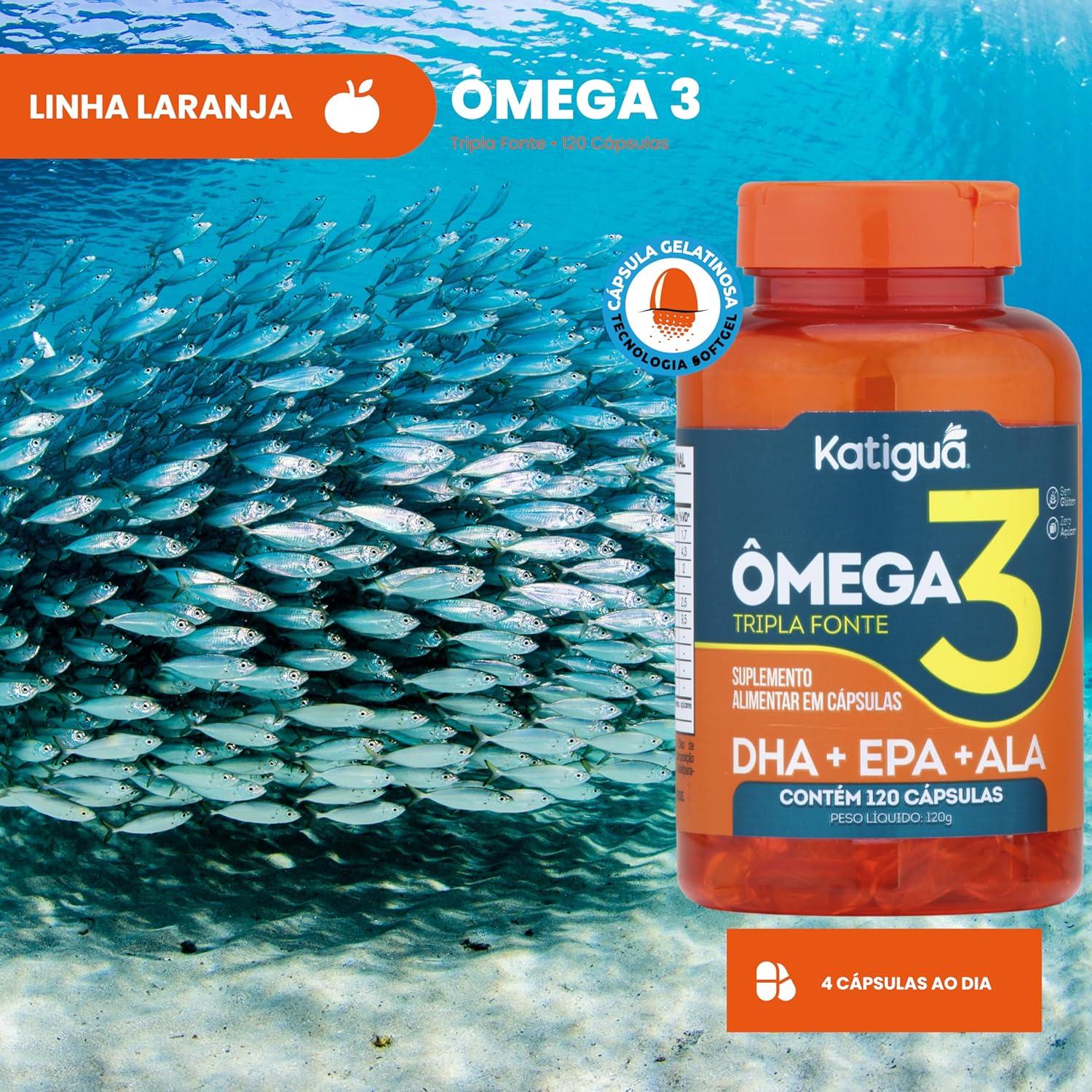 Nossa avaliação do Katiguá Ômega 3 Tripla Fonte: benefícios e uso diário