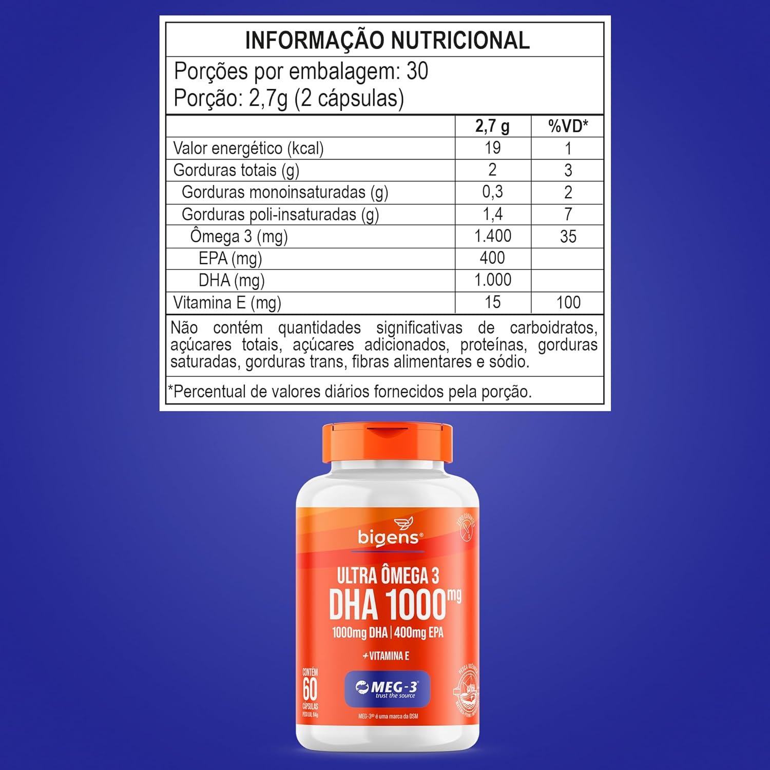 Nossa análise do Ultra Omega 3 Bigens: qualidade e pureza garantidas