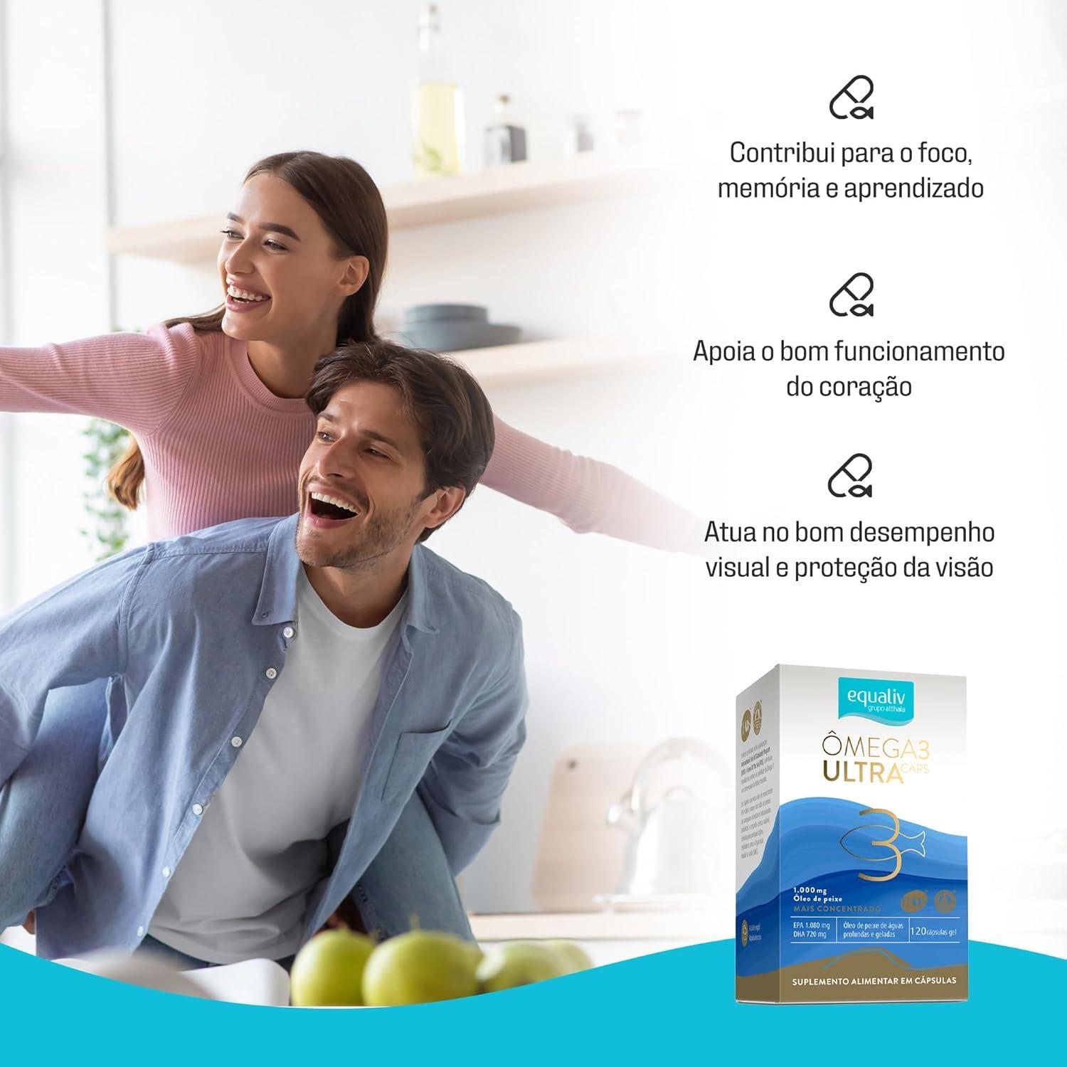 Equaliv Ômega 3 Ultra Caps: Cuidado Completo para Nosso Bem-Estar