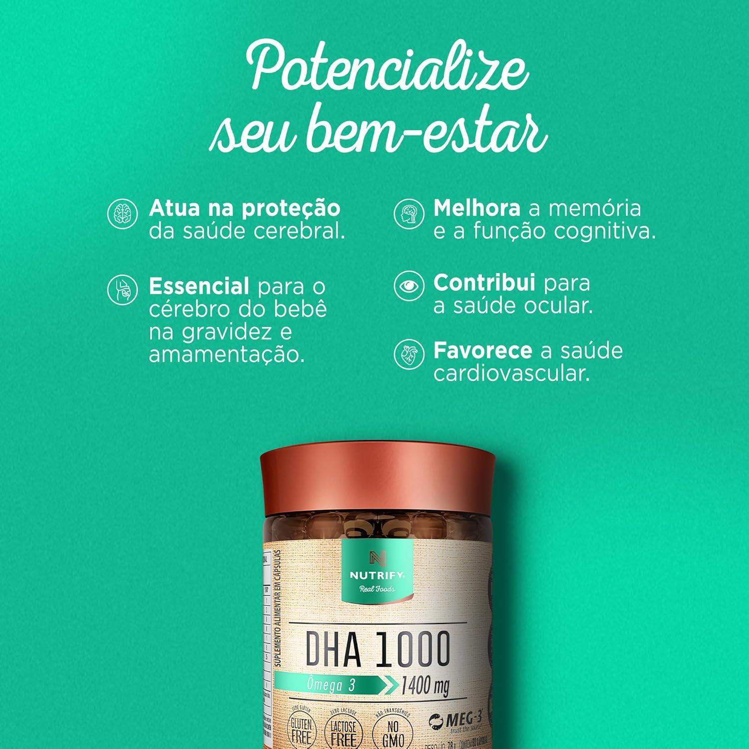 Nossa análise do Vitamina DHA 1000 Nutrify: Sustentável e eficaz