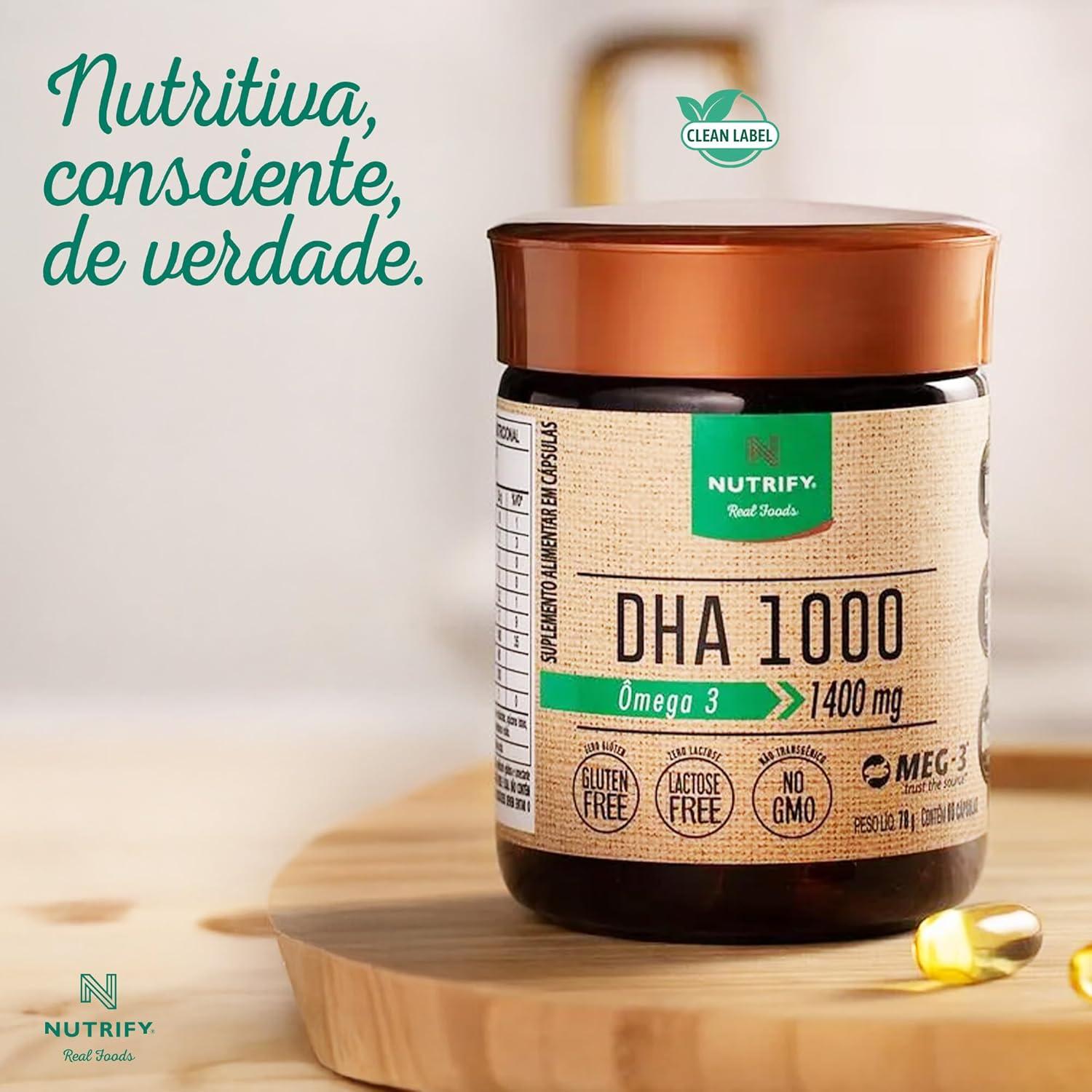 Nossa análise do Vitamina DHA 1000 Nutrify: Sustentável e eficaz