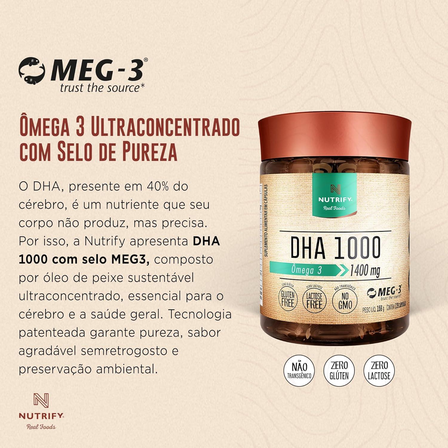 Nutrify DHA 1000: Nosso Guia para Ômega 3 Sustentável e Eficaz